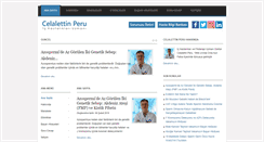 Desktop Screenshot of celalettinperu.com