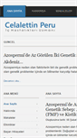 Mobile Screenshot of celalettinperu.com