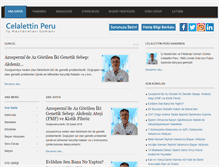 Tablet Screenshot of celalettinperu.com